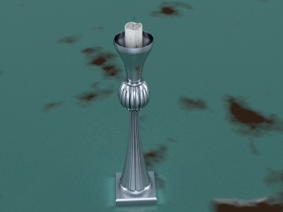蜡烛C4D模型