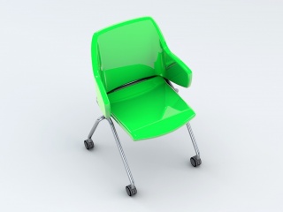 移动休闲椅C4D模型