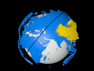 地球C4D模型