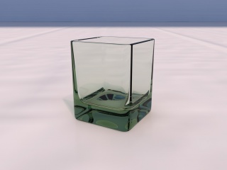 小鱼缸C4D模型