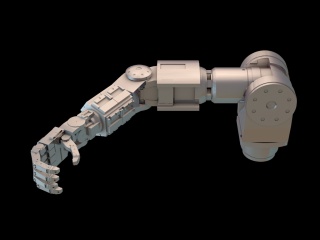机械手臂C4D模型