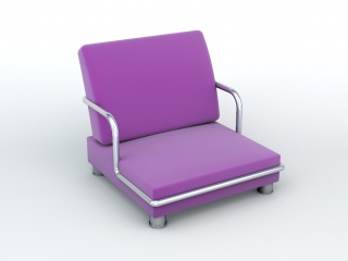 休闲沙发椅C4D模型