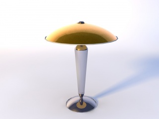 蘑菇台灯C4D模型