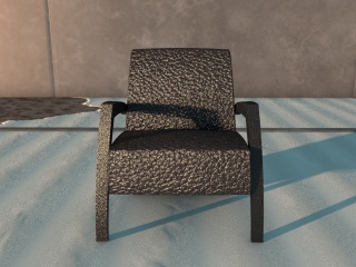 简约沙发椅C4D模型