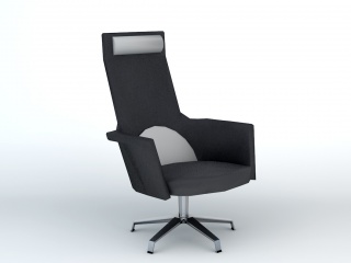 办公室沙发椅C4D模型