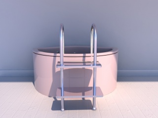 创意浴缸C4D模型