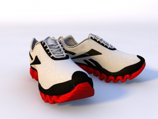 男士运动鞋C4D模型
