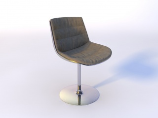 布艺沙发转椅C4D模型