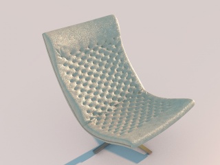 休闲沙发躺椅C4D模型