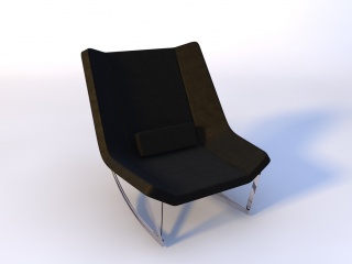 个性沙发躺椅C4D模型