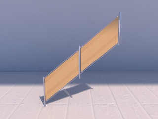 现代楼梯配件C4D模型