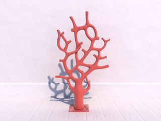 树枝装饰品C4D模型