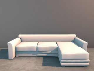 简约沙发C4D模型