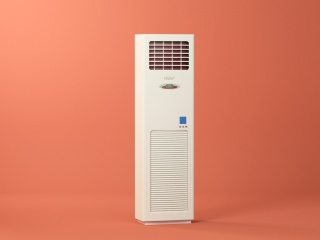 立柜式空调C4D模型