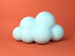 云朵C4D模型