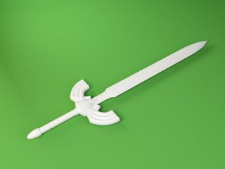 剑圣C4D模型