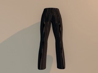 裤子C4D模型