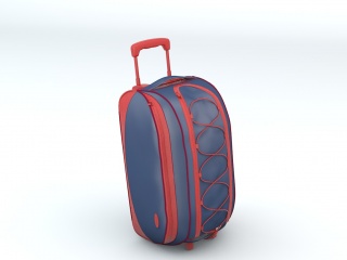 行李箱C4D模型