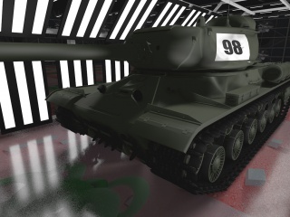 苏联T-34-85中型坦克C4D模型