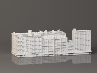 大厦C4D模型