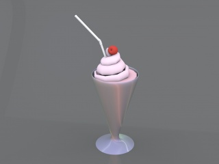 冰淇淋C4D模型