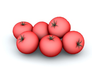 西红柿番茄C4D模型