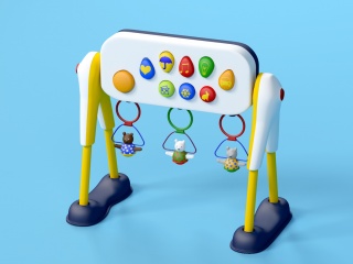 儿童益智玩具C4D模型