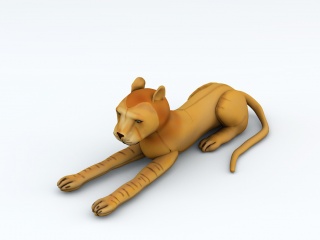 狗玩具C4D模型