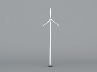 风能发电机C4D模型