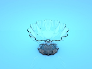 玻璃水杯C4D模型