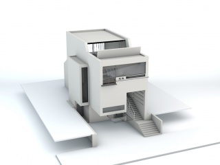 房屋别墅C4D模型