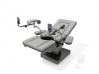 医疗设备治疗椅C4D模型