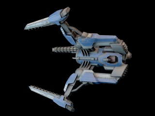 宇宙飞船C4D模型
