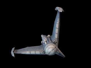 宇宙飞船C4D模型