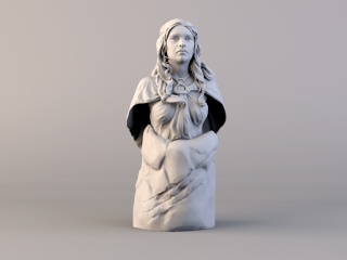 丹妮莉丝·坦格利安雕像C4D模型