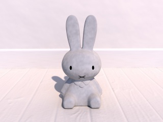 彼得兔玩偶C4D模型