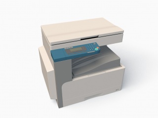 打印机C4D模型