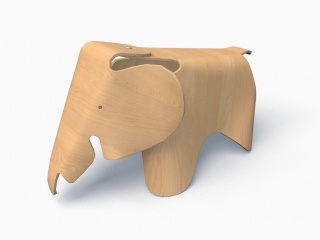 玩具小象C4D模型