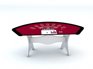 赌博桌C4D模型