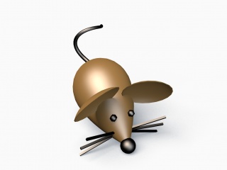 老鼠玩具C4D模型