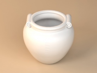 罐陶罐C4D模型