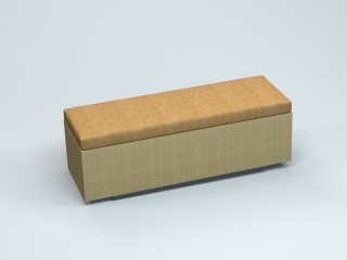 沙发长凳C4D模型