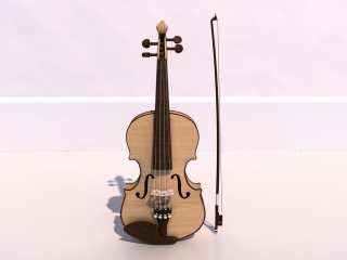大提琴C4D模型