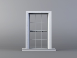 室内门窗C4D模型