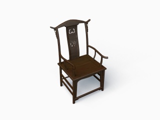 现代客厅椅子C4D模型
