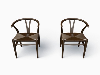 现代风格休闲椅C4D模型