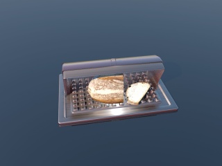 面包机C4D模型