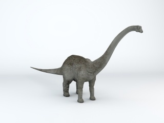 食草恐龙C4D模型