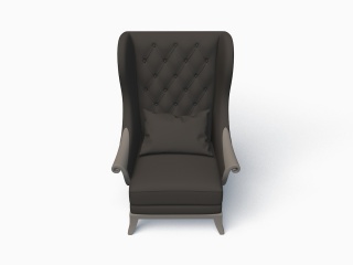 简约风格椅子C4D模型
