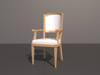 休闲椅子C4D模型